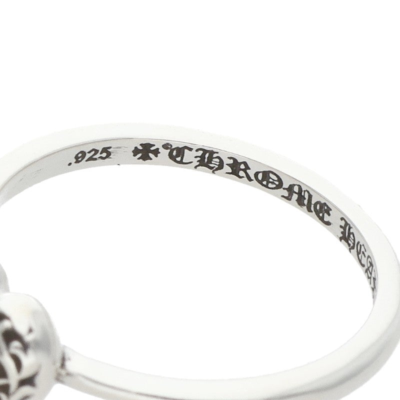 Chrome Hearts BUBBLGM HEART 925 Silver Ring Size ONE SIZE