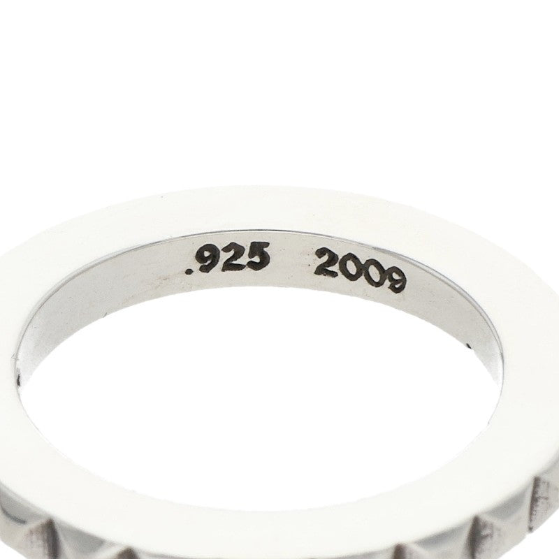 Chrome Hearts TFP PNK BIG 925 Silver Ring Size JP 7