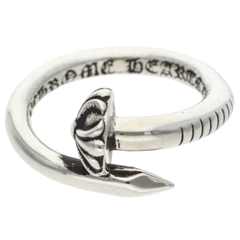 Chrome Hearts NAIL CRSBALL 925 Silver Ring Size ONE SIZE