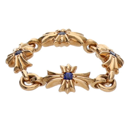 Chrome Hearts 22K Tiny ECH Plus Ring Multi Size ONE SIZE