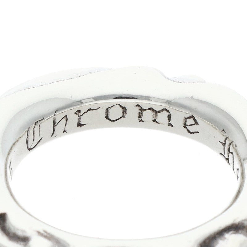 Chrome Hearts SCRL BAND Silver Ring Size ONE SIZE