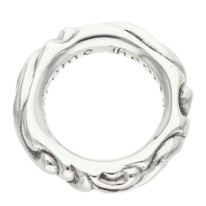 Chrome Hearts SCRL BAND Silver Ring Size ONE SIZE