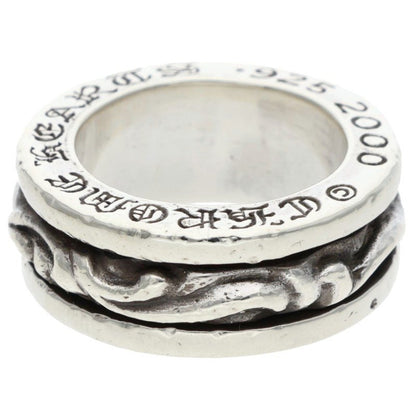 Chrome Hearts RING SPINNER SCROLL Silver Ring Size ONE SIZE