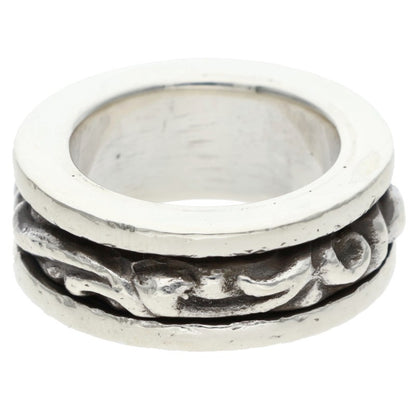 Chrome Hearts RING SPINNER SCROLL Silver Ring Size ONE SIZE