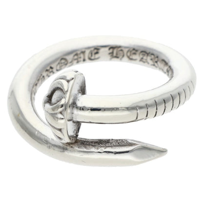 Chrome Hearts NAIL CRSBALL Silver Ring Size JP 6.5