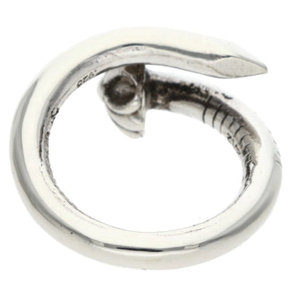 Chrome Hearts NAIL CRSBALL Silver Ring Size JP 6.5