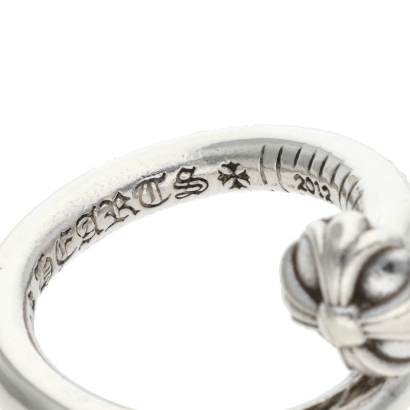 Chrome Hearts NAIL CRSBALL Silver Ring Size JP 6.5