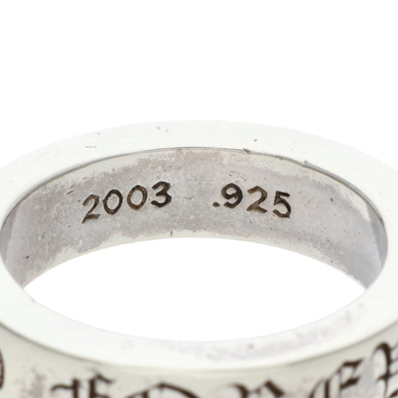 Chrome Hearts 6mm SPACER FOREVER Silver Ring Size ONE SIZE
