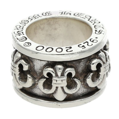 Chrome Hearts RING SPINNER BS FLUER Silver Size ONE SIZE