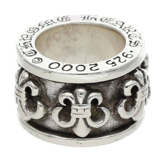Chrome Hearts RING SPINNER BS FLUER Silver Size ONE SIZE