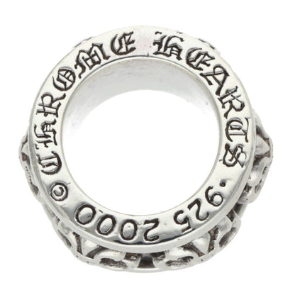 Chrome Hearts RING SPINNER BS FLUER Silver Size ONE SIZE