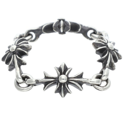 Chrome Hearts RING TNY E CH PLS Silver Ring Size US 6.5