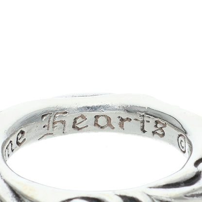 Chrome Hearts SCRL BAND 925 Silver Ring Size ONE SIZE