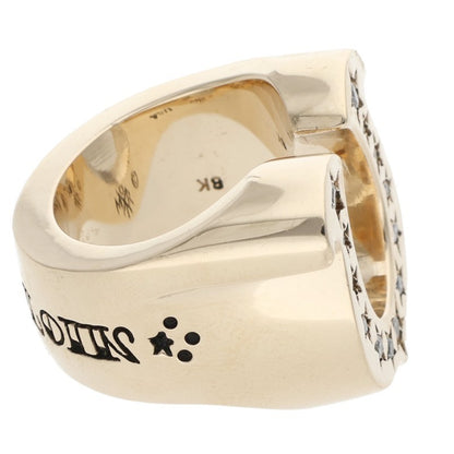 TENDERLOIN 8K After Diamond Horseshoe Ring Size ONE SIZE