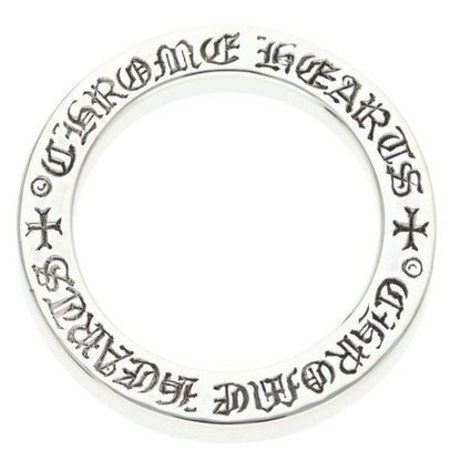 Chrome Hearts 3mm SPACER PLAIN Silver Ring Size ONE SIZE