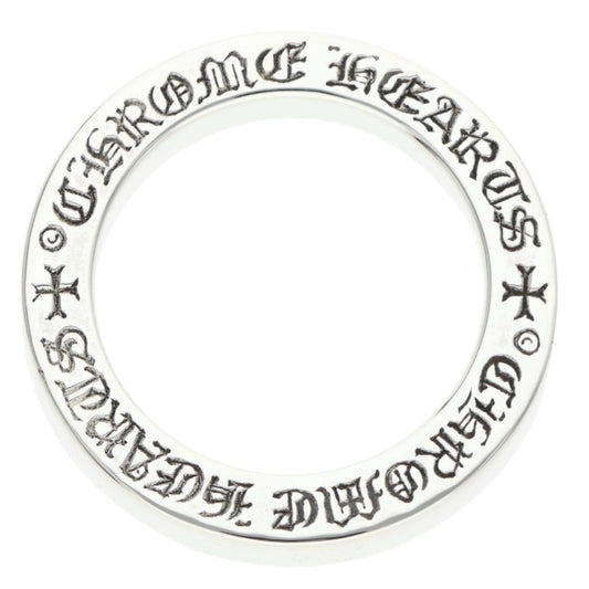 Chrome Hearts 3mm SPACER PLAIN Silver Ring Size ONE SIZE