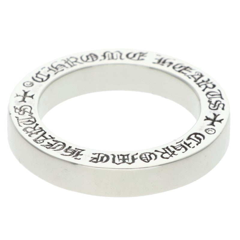 Chrome Hearts 3mm SPACER PLAIN Silver Ring Size ONE SIZE