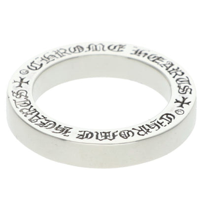 Chrome Hearts 3mm SPACER PLAIN Silver Ring Size ONE SIZE
