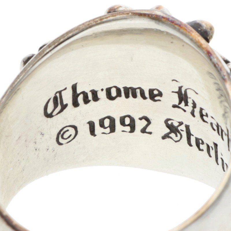 Chrome Hearts KEEPER Silver Ring Size ONE SIZE