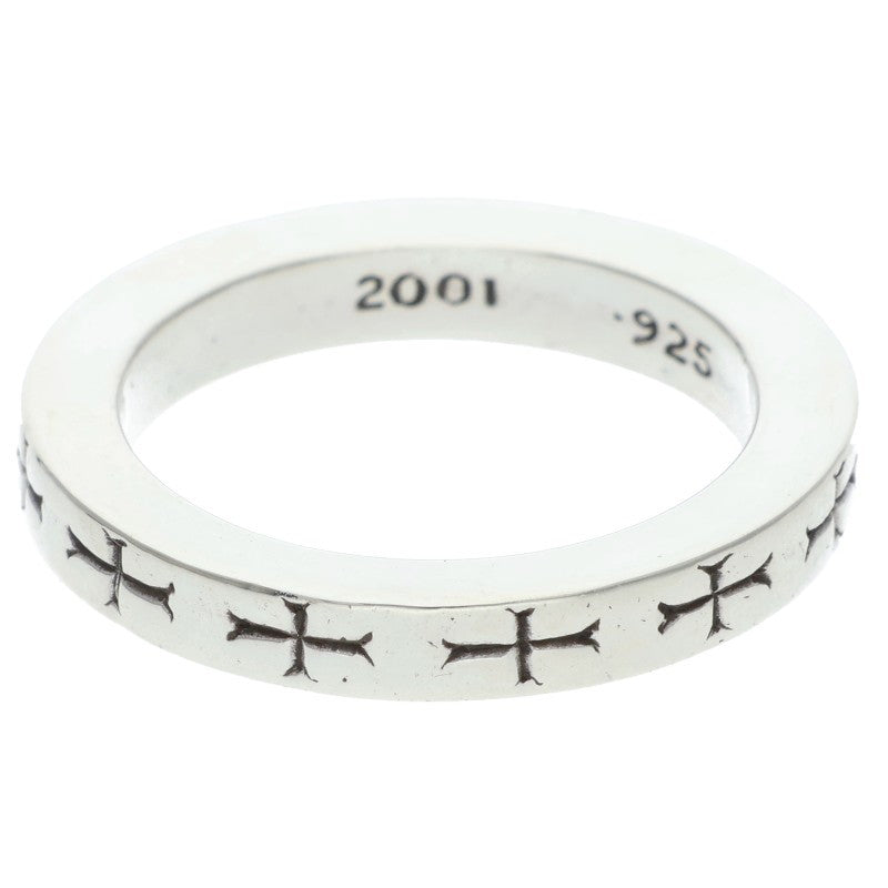 Chrome Hearts 3mm Spacer FUCKYOU Silver Ring Size 16.5