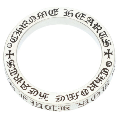 Chrome Hearts 3mm Spacer FUCKYOU Silver Ring Size 16.5