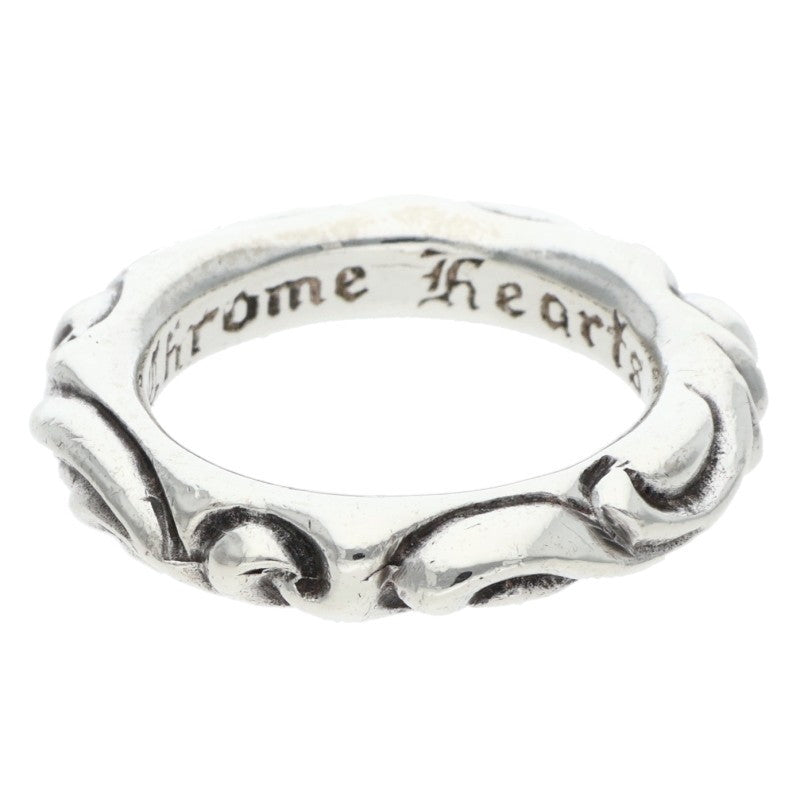 Chrome Hearts SCRL BAND Silver Ring Size ONE SIZE