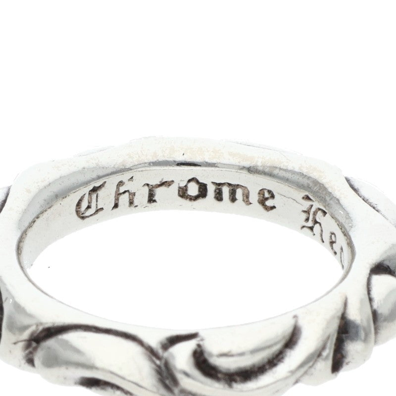 Chrome Hearts SCRL BAND Silver Ring Size ONE SIZE