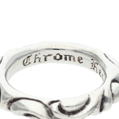 Chrome Hearts SCRL BAND Silver Ring Size ONE SIZE