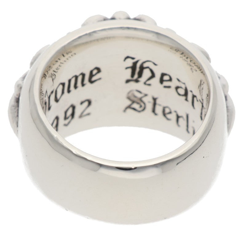 Chrome Hearts FLRL CRS Sterling Silver Ring Size ONE SIZE