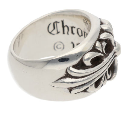 Chrome Hearts FLRL CRS Sterling Silver Ring Size ONE SIZE