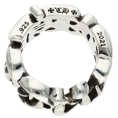 Chrome Hearts LARGE SCRIPT BAND Silver Ring Size ONE SIZE