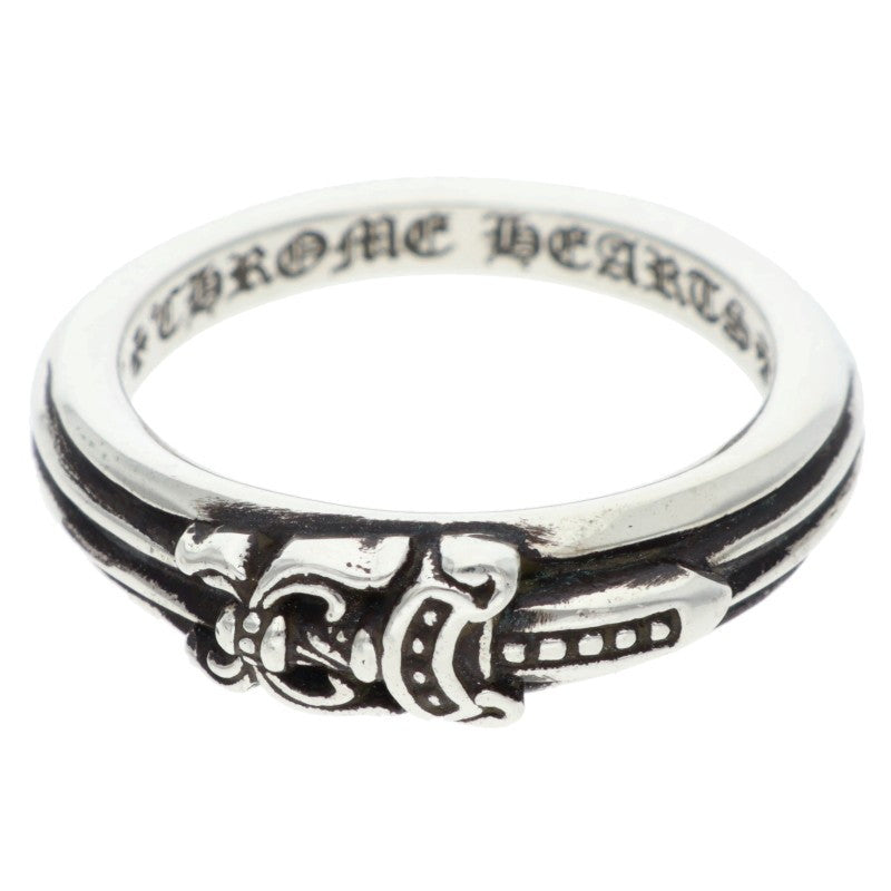 Chrome Hearts Baby Classic Dagger Silver Ring Size JP 12