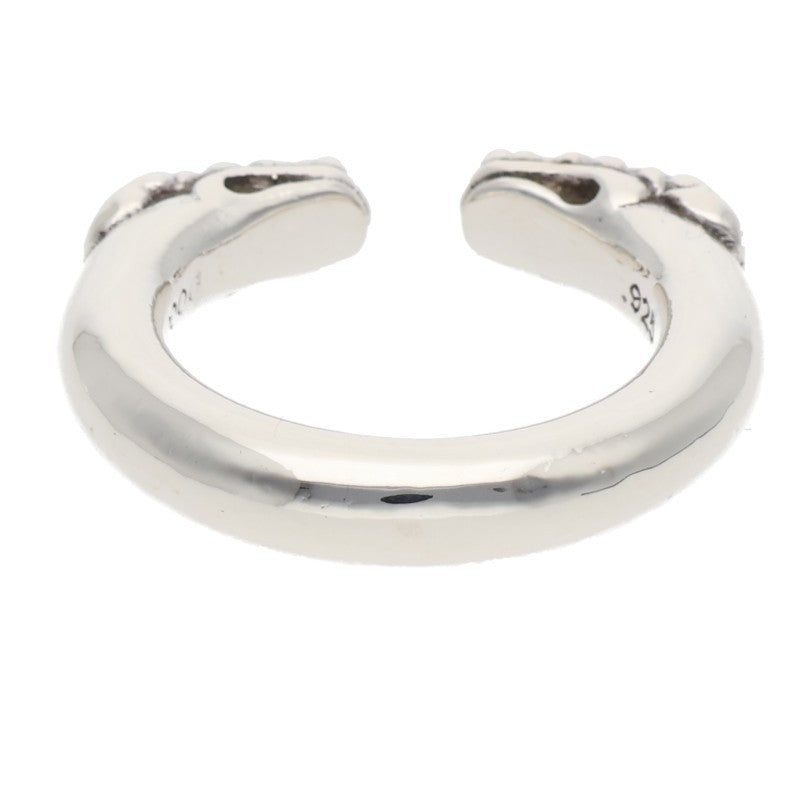 Chrome Hearts DOUBLE DOG Silver Ring Size ONE SIZE