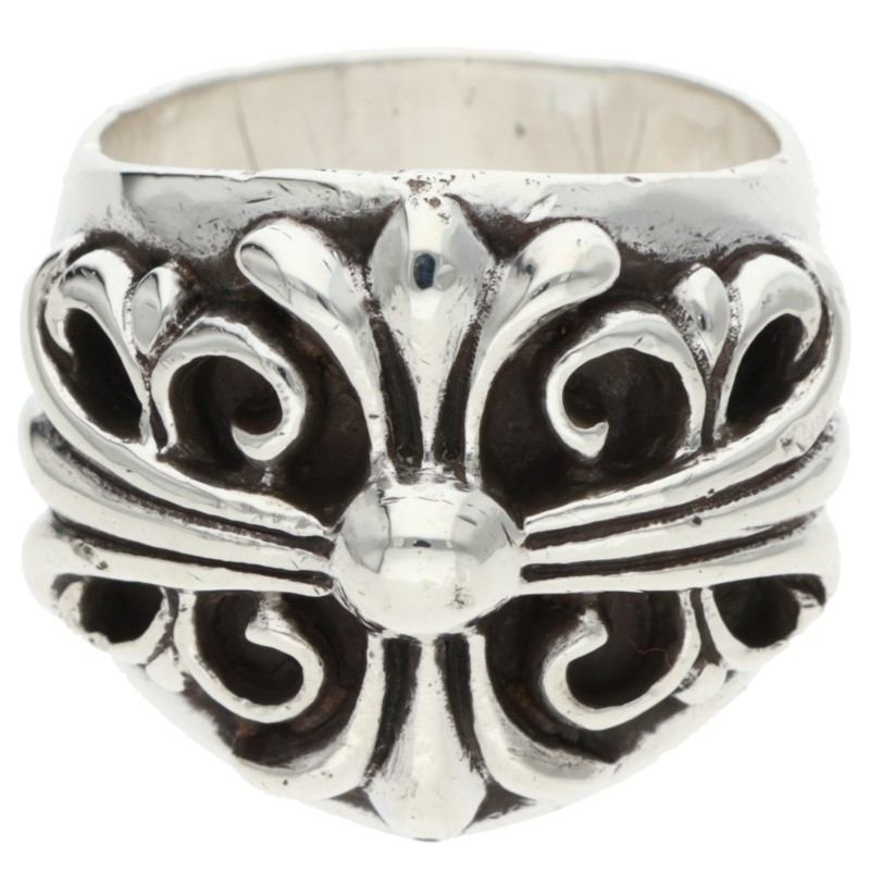 Chrome Hearts KEEPER Sterling Silver Ring Size ONE SIZE