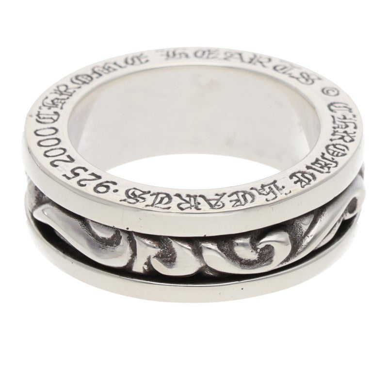 Chrome Hearts RING SPINNER SCROLL Silver Ring Size ONE SIZE
