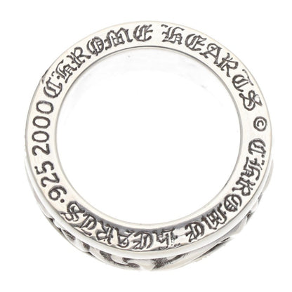 Chrome Hearts RING SPINNER SCROLL Silver Ring Size ONE SIZE