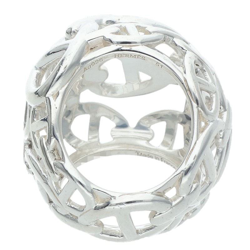 HERMES Chaine d'Ancre Enchainee TGM Sterling Size ONE SIZE