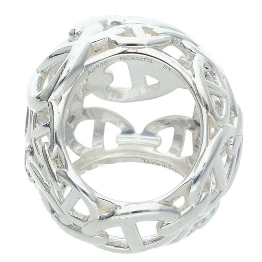 HERMES Chaine d'Ancre Enchainee TGM Sterling Size ONE SIZE