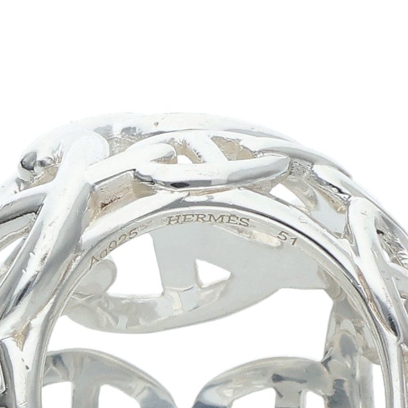 HERMES Chaine d'Ancre Enchainee TGM Sterling Size ONE SIZE