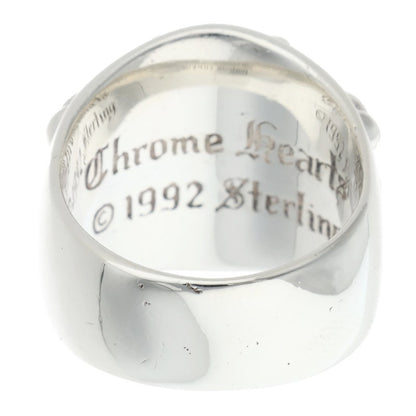 Chrome Hearts Keeper Sterling Silver Ring Size ONE SIZE