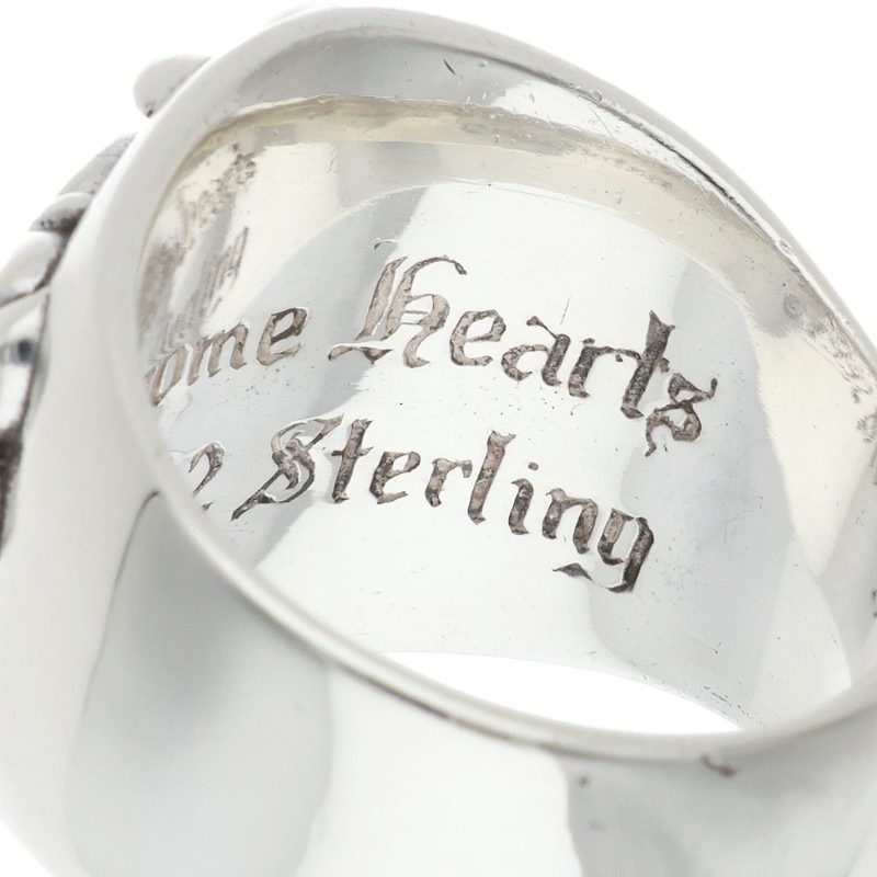 Chrome Hearts Keeper Sterling Silver Ring Size ONE SIZE
