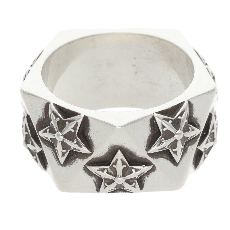 Chrome Hearts Pentagon Star Silver Ring Size ONE SIZE