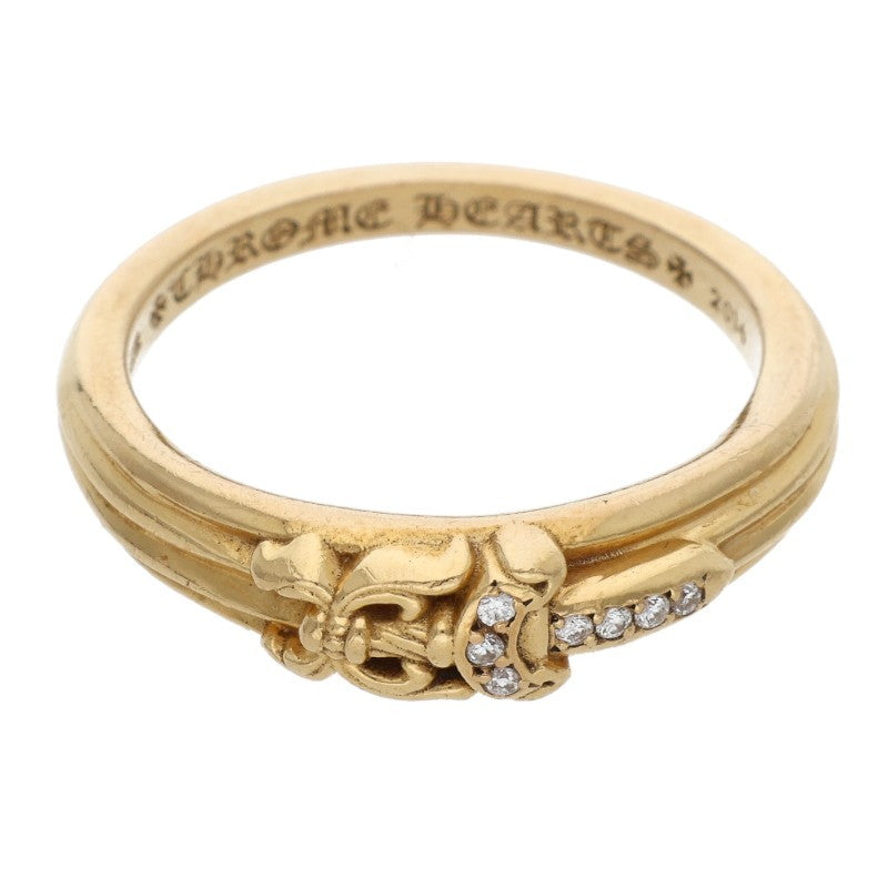 Chrome Hearts 22K Baby Classic Dagger Gold Ring Size 17.5