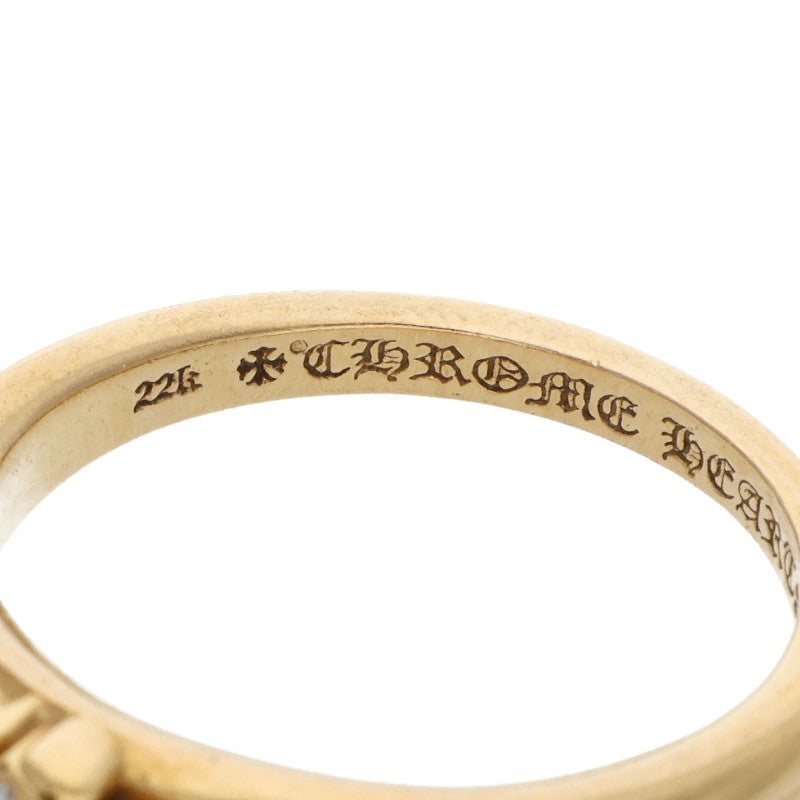 Chrome Hearts 22K Baby Classic Dagger Gold Ring Size 17.5