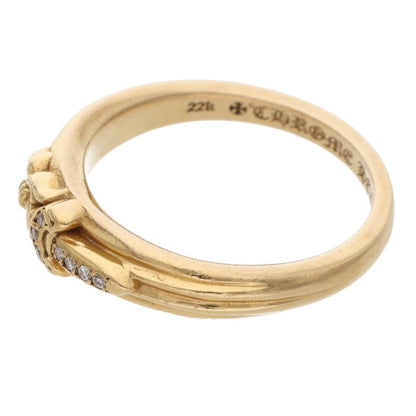 Chrome Hearts 22K Baby Classic Dagger Gold Ring Size 17.5