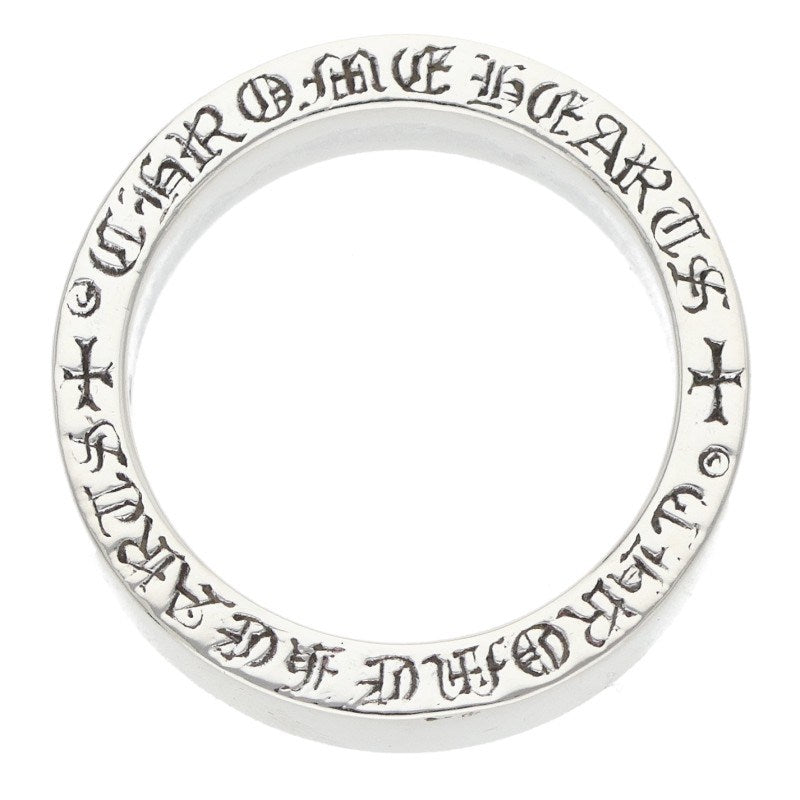 Chrome Hearts 6mm SPACER PLAIN Silver Ring Size ONE SIZE
