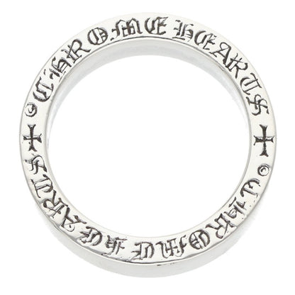Chrome Hearts 6mm SPACER PLAIN Silver Ring Size ONE SIZE