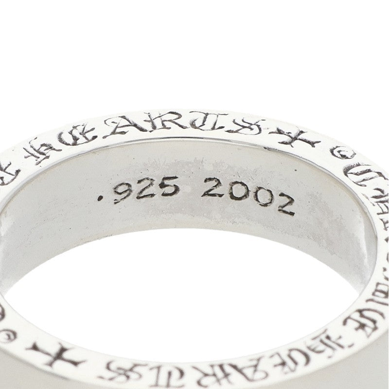 Chrome Hearts 6mm SPACER PLAIN Silver Ring Size ONE SIZE