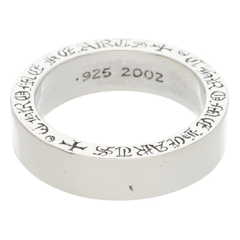 Chrome Hearts 6mm SPACER PLAIN Silver Ring Size ONE SIZE