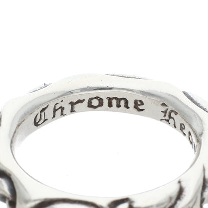 Chrome Hearts SCRL BAND Silver Ring Size ONE SIZE